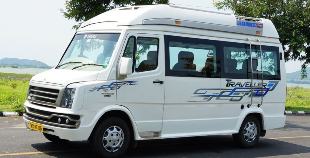 Tempo Traveller 17 Seater